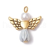 Angel Resin & Acrylic Pendants PALLOY-JF02565-02S-1