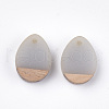 Resin & Walnut Wood Pendants RESI-S358-15D-2