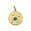 304 Stainless Steel Gemstone Pendants STAS-L283-50G-2