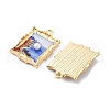 Alloy Enamel Pendants FIND-M060-03G-2