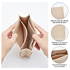 WADORN 2Pcs 2 Colors Wool Felt Organizer Insert FIND-WR0005-83B-3
