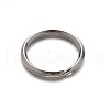 Tarnish Resistant 304 Stainless Steel Split Key Rings STAS-M216-05-1