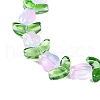 Transparent Glass Bead Strands GLAA-K070-02E-3