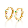 Elegant S925 Sterling Silver Hoop Earrings EH3926-11-1