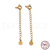 925 Sterling Silver Chain Extenders STER-D036-33AG-3
