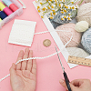 15 Yards Polyester Lace Ribbon OCOR-WH0088-35C-3