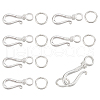   925 Sterling Silver Hook Clasps STER-PH0002-07-1