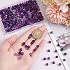 Olycraft 4 Strands Natural Fire Crackle Agate Beads Strands G-OC0003-09-3