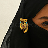 Elegant Middle Eastern Styles Heart Brass Brooches GD0625-5