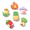 30Pcs Opaque Resin Imitation Food Cabochons CRES-CJ0001-59-7