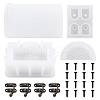 DIY Vintage Dice Jewelry Storage Box Silicone Mold Sets SIMO-PW0006-023-2