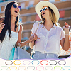 120Pcs 15 Styles Waxed Polyester Cord Bracelet Makings AJEW-UN00014-6