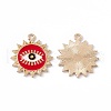 Alloy Enamel Pendants ENAM-G209-01KCG-02-1