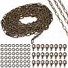 SUNNYCLUE DIY Chain Making Kits DIY-SC0009-36AB-1