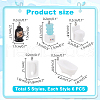   30Pcs 5 Styles Bathroom Theme Opaque Resin Pendants RESI-PH0002-24-2