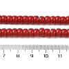 Dyed Synthetic Coral Beads Strands CORA-P010-05B-4
