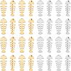 Unicraftale 40Pcs 2 Colors 304 Stainless Steel Pendants STAS-UN0028-46-1