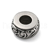 316 Surgical Stainless Steel European Beads STAS-S173-32AS-2