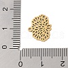 304 Stainless Steel Pendants STAS-S139-06G-03-3