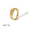 Hollow Design Stainless Steel Ring NC4240-1-5