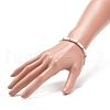 5Pcs 5 Style Natural Mixed Gemstone Column Beaded Stretch Bracelets Set for Women BJEW-JB08989-5