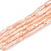 Natural Baroque Pearl Keshi Pearl Beads Strands PEAR-N021-15-01-2