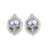 Alloy Enamel Pendants PALLOY-P311-01D-P-1