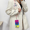 HOBBIESAY 2 Set 2 Colors Polyester Universal Adjustable Cell Phone Strap Crossbody Neck Strap Phone Charms AJEW-HY0001-28-6