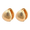 Textured Teardrop Brass Hoop Earrings for Women EJEW-U055-26G-2