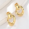 304 Stainless Steel Stud Earrings for Women EJEW-U047-04G-3