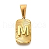 304 Stainless Steel Pendants STAS-S161-01M-G-1