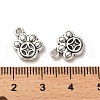 Tibetan Style Alloy Charms FIND-C043-087AS-3