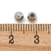 Rack Plated Round Brass Beads FIND-M036-01B-P-3