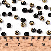 6/0 Half Plated Glass Beads SEED-N008-04A-4