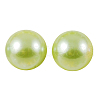 ABS Plastic Imitation Pearl Cabochons SACR-S738-12mm-Z18-1