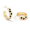 Real 18K Gold Plated Brass Stud Earrings for Women EJEW-I684-09G-03-RS-2
