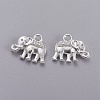 Tibetan Style Alloy Charms PALLOY-P220-01S-NR-2