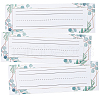 25Pcs Rectangle Paper Manuscript Name Plates DIY-WH0491-09A-1