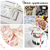 35 Yards BEST WISHES FOR YOU Printed Polyester Grosgrain Ribbon OCOR-WH0091-12B-5