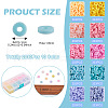 Beadthoven 2030Pcs 10 Color Handmade Polymer Clay Beads Strands CLAY-BT0001-03-3