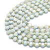 Natural Quartz Dyed Beads Strands G-C116-A20-02-3