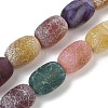 Natural Weathered Agate Beads Strands G-NH0047-B07-02-2