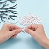 500Pcs Plating Acrylic Beads PACR-YW0001-07-5