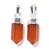 Natural Carnelian Pendants G-G737-08I-S-2