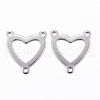Tarnish Resistant 304 Stainless Steel Chandelier Component Links X-STAS-H401-18P-1