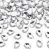 Fingerinspire 250Pcs Flat Back Imitation Taiwan Faceted Teardrop Acrylic Rhinestone Cabochons GACR-FG0001-06-1