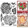 Custom PVC Plastic Clear Stamps DIY-WH0448-0578-1