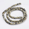 Natural Dalmatian Jasper Beads Strands G-K255-08A-2