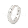 925 Sterling Silver Cubic Zirconia Hoop Earrings ZD9822-4-1