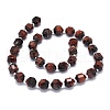 Natural Tiger Eye Beads Strands G-O201B-86-2